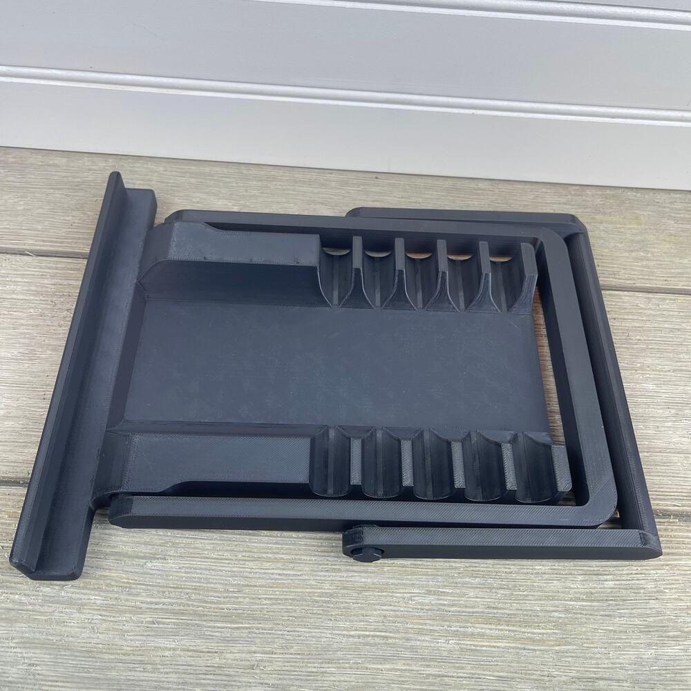 Folding Tablet Stand, iPad Stand, Desk iPad Holder, Portable Tablet Stand - Picture 9 of 10